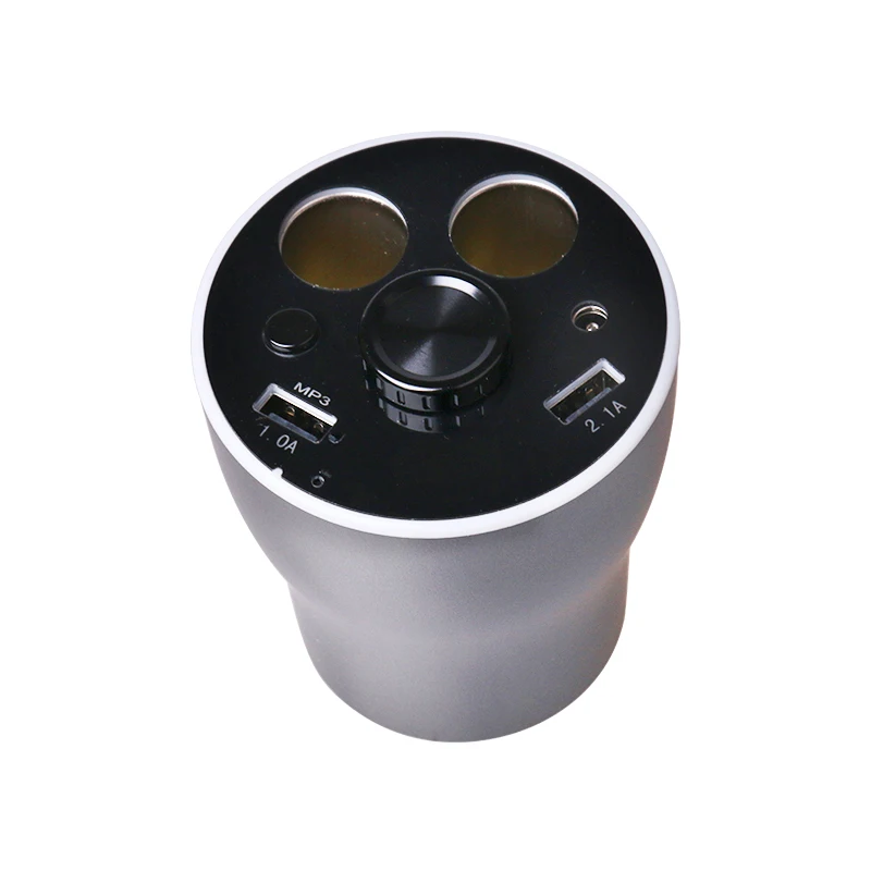 Чашки автомобильное зарядное устройство многофункциональный дисплей 2USB DC12-24V