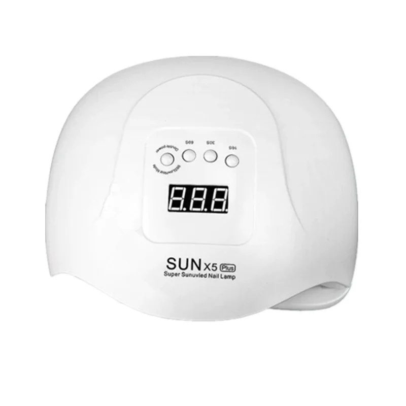 SUN 5 X Plus 80 Вт Светодиодный светильник Сушилка для ногтей ЖК-монитор 36 светодиодный лампа для полировки ногтей маникюр Гель-лак авточувствительный таймер