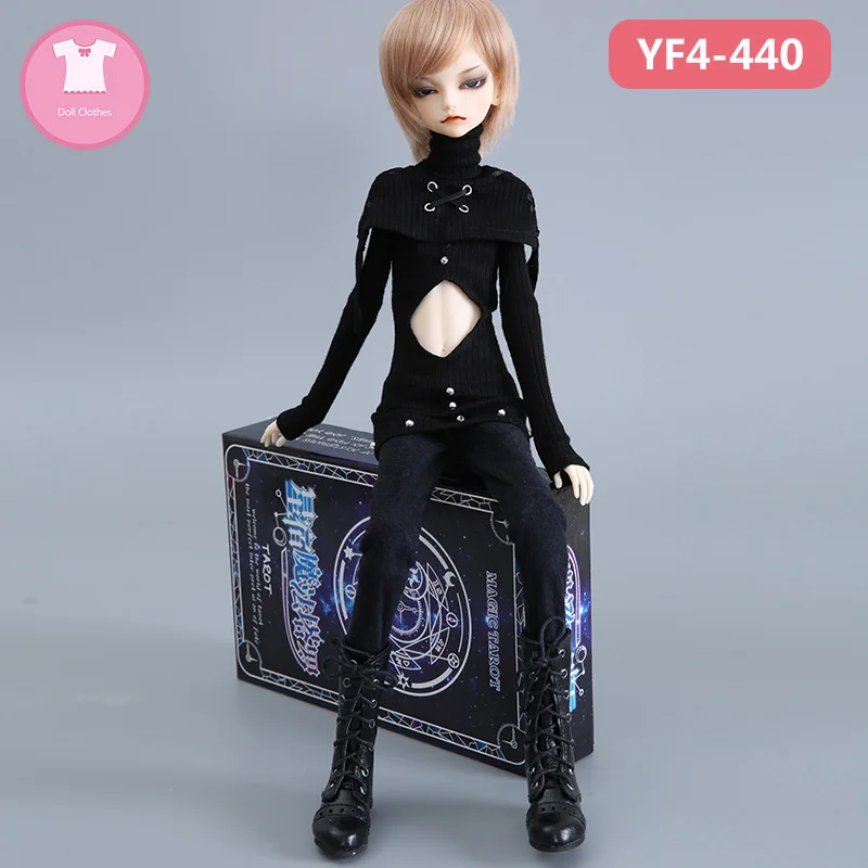 BJD одежда 1/4 Кукла тело для MSD мальчика черное платье DC Хью аксессуары игрушечной