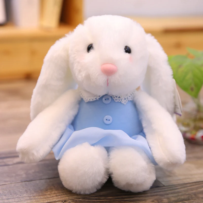 

1PC Cute Rabbit Plush Doll 3 Colors Skirt Rabbit Doll Baby Gift Bunny Doll Cute Toy Christmas Gift Birthday Lovely Birthday Toy