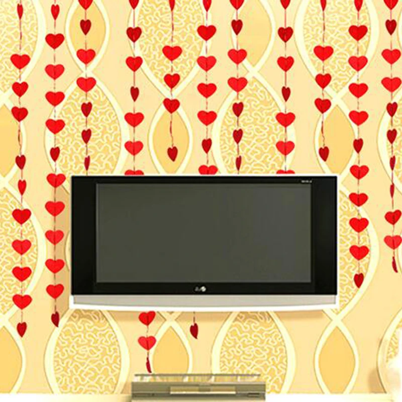 16 шт. Декоративная гирлянда занавеска из нетканого материала|decor|bunting flagbunting stand |