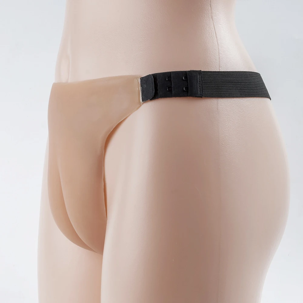 Трансвестит силикон Camel Toe багор транссексуал Управление трусики транссексуалов