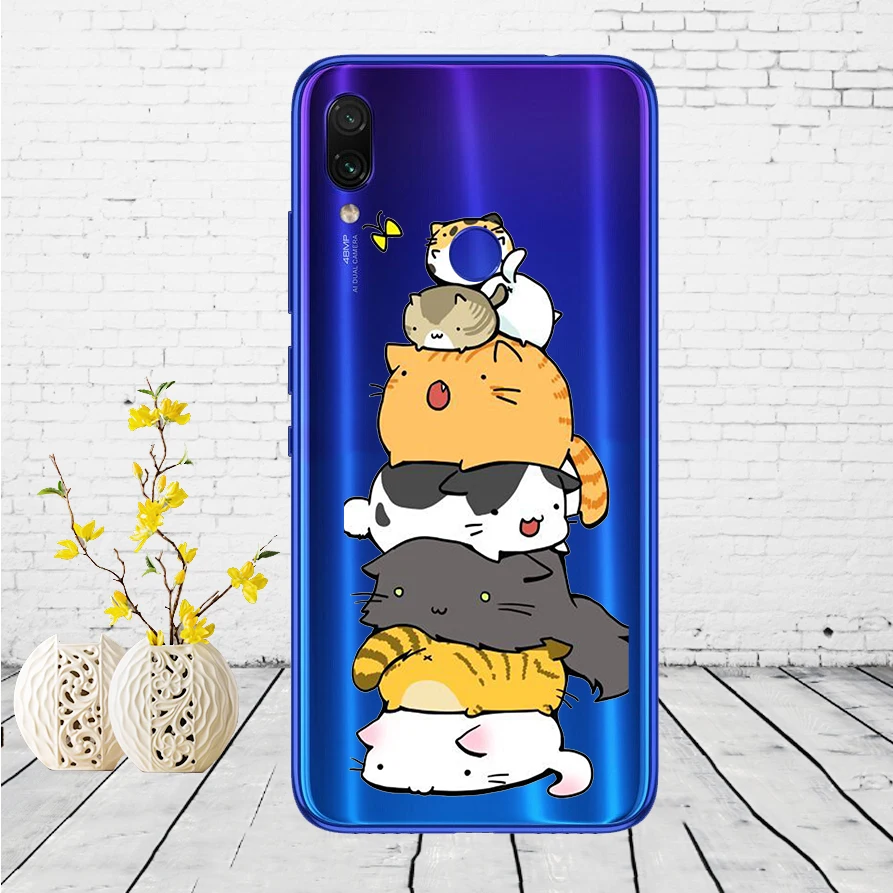 35 02SX чехол для Xiaomi Redmi Note 7, силиконовый чехол для Xiaomi Redmi Note 7, задняя крышка, чехол для Redmi Note 7, чехол для телефона - Цвет: 35
