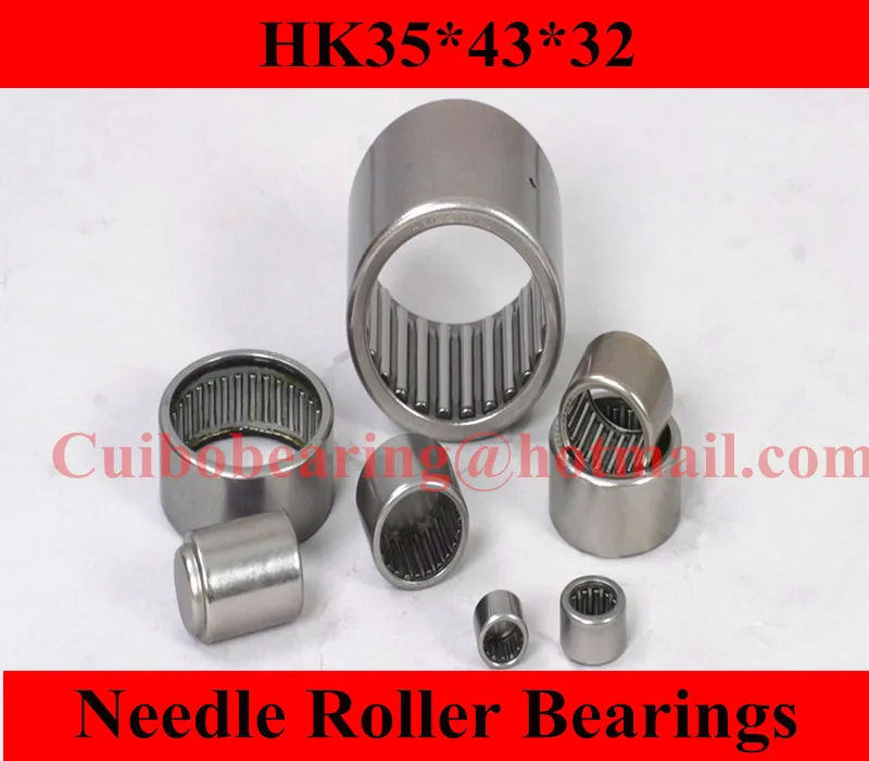 

Free shipping 2PCS HK354332 Drawn cup Needle roller bearings 7943/35 the size of 35*43*32mm