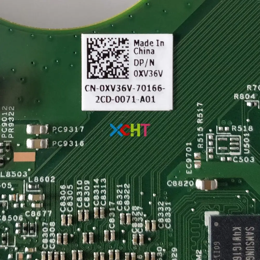 CN 0XV36V XV36V HM67 DDR3 HD6630M/1GB для Dell Vostro 3550 V3550 протестированная материнская плата