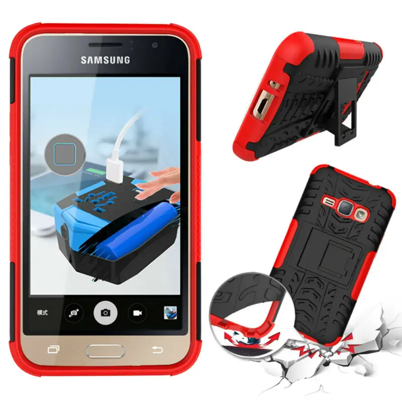 Phone Case For Samsung Galaxy J1 J5 J7 Случаи Luxury ТПУ PC Защитный Держатель Стенд Dazzle Стиль Задняя