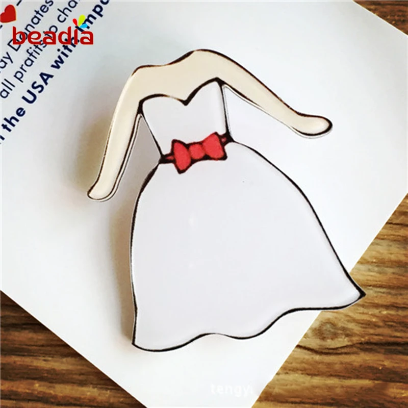 Модные кавайные акриловые значки с фруктами для одежды Значки украшения значок