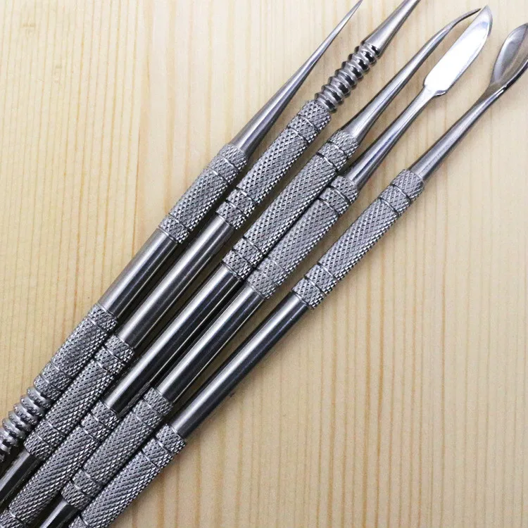 5pcs Modeling Clay DIY Carving Sculpting Tool Kits Stainless Steel Sculpture Soft Ceramic Making Tools Knife | Игрушки и хобби