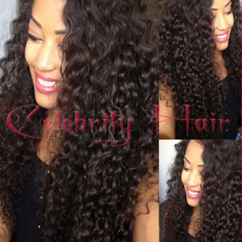 Синтетические странный вьющиеся бесклеевого парик фронта шнурка синтетические