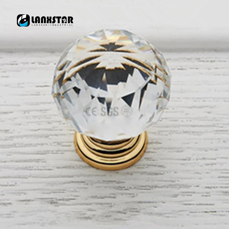 Для кухонного шкафа выдвижного ящика комода б/у 40 мм с прозрачной стеклянной