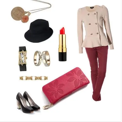 100%Genuine Leather PINK Floral Women Wallets Red Large Zipper Long Wallet Flower Phone Pouch Female Purses | Багаж и сумки