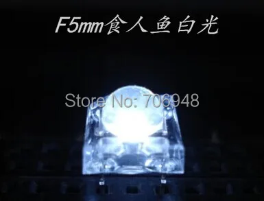 5 мм белый супер флюс светодиоды Пиранья Светодиодные бусины|super flux led|led piranhaflux led |