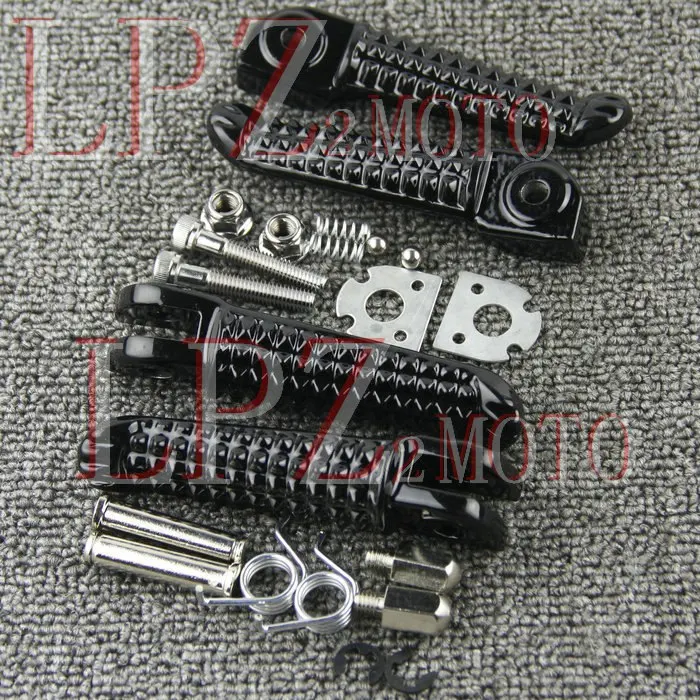 Front and Rear Set Для YAMAHA R1 R6 MT09 MT07 R3 R25 FZ1 FZ6 мотоциклетные передние/задние Подножки педаль Весна - Цвет: Front and Rear Set