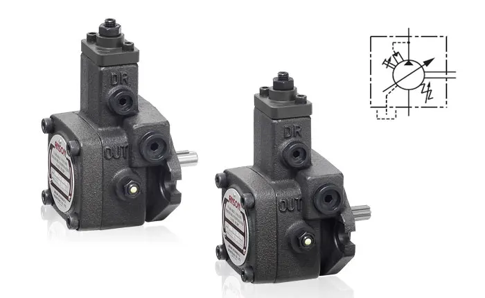 ANSON лопастной насос PVF-12-55-10S PVF-15-70-10S PVF-20-35-10S с переменным объемом PVF-20-20-10S |