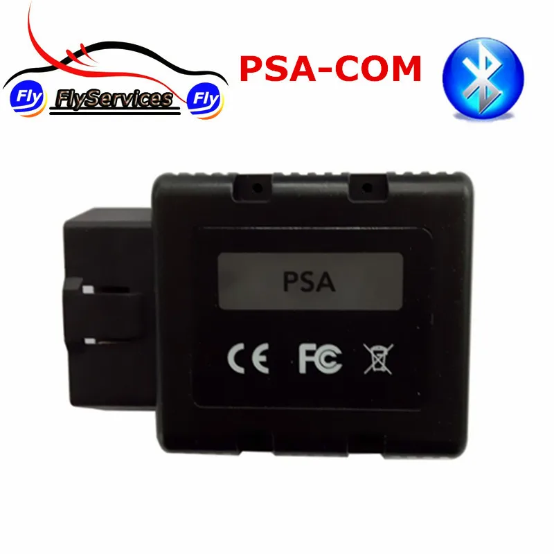2017 OBD2 Scanner For Citroen Peugeot PSACOM PSA-COM Bluetooth Diagnostic Tool PSA COM ECU Programming DTC |