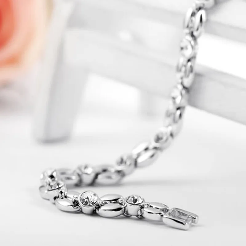 Браслеты Romad с подвесками милые ювелирные украшения из кристаллов под розовое