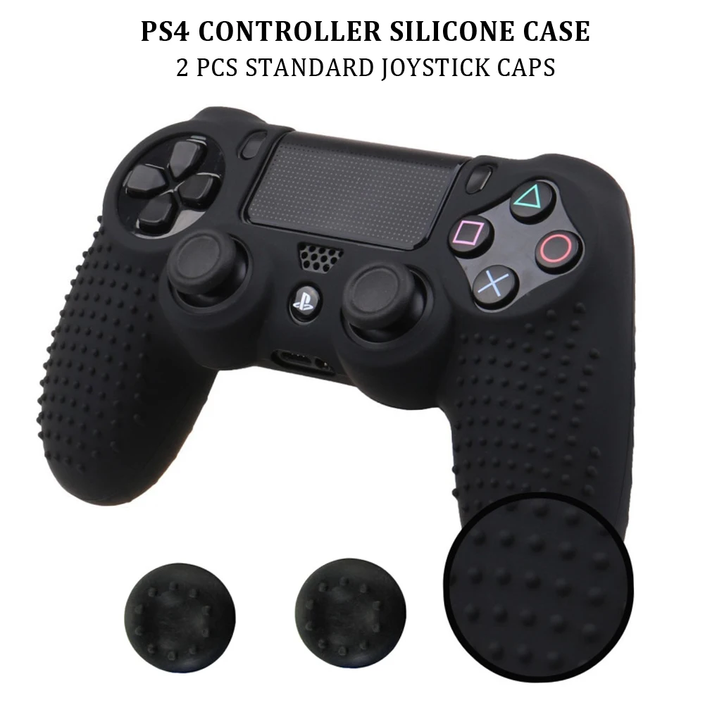 Мягкий силиконовый резиновый чехол для контроллера Sony PS4 противоскользящий