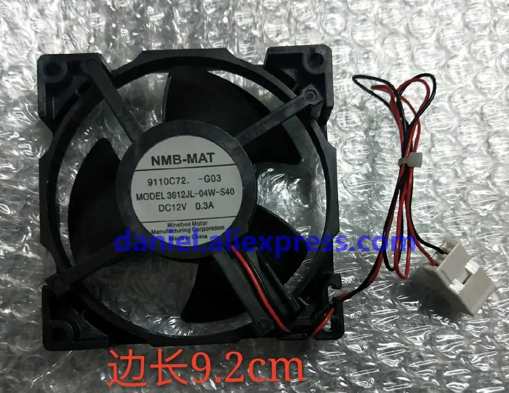 Original NMB 3612JL-04W-S40 DC12V 0.3A 2Lines for Refrigerator Cooling Fan 9cm | Компьютеры и офис