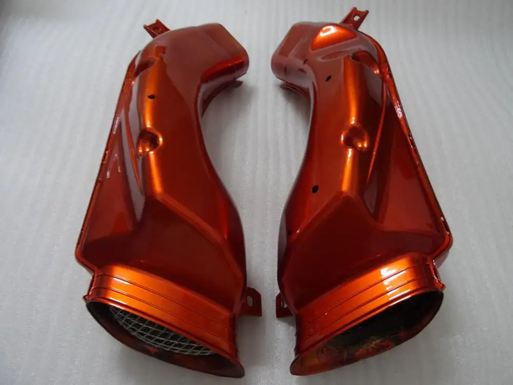 Gold ducts Оперативная память забора воздуха воздуховодов для SUZUKI GSXR 1000 2000-2002 GSXR 600 750 2001-2003 K1 K2 литья под давлением ABS Пластик набор 9 цветов - Цвет: Gold ducts