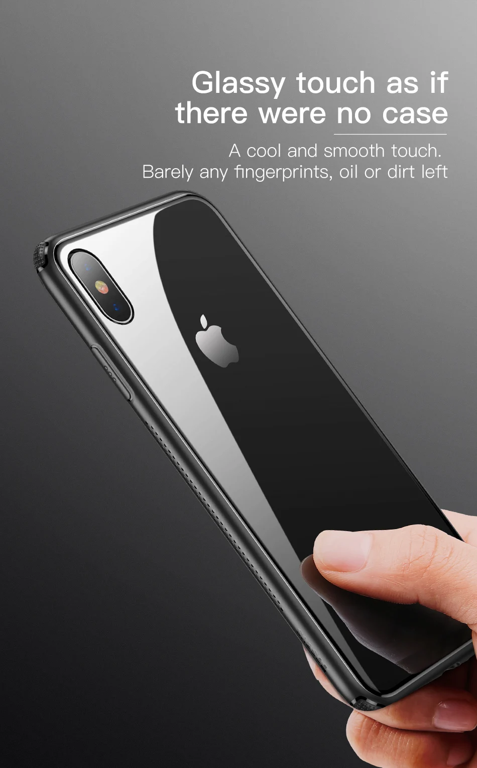 Роскошный стеклянный чехол Baseus для iPhone Xs Max XR, защитный чехол из закаленного стекла для iPhone Xsmax XR Capinhas Fundas
