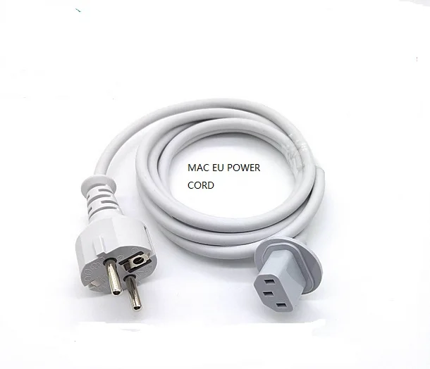 Free Shipping DHL 10PCS/LOT Europe Eu Plug Volex 1.8M charger Power cord cable for MAC macbook Computer stand plug | Компьютеры и офис