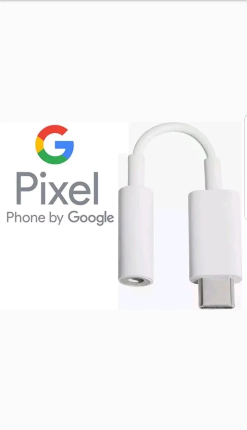 Оригинальный адаптер для наушников Google Pixel 2 &amp XL с цифровым на 3 5 мм оригинальный |