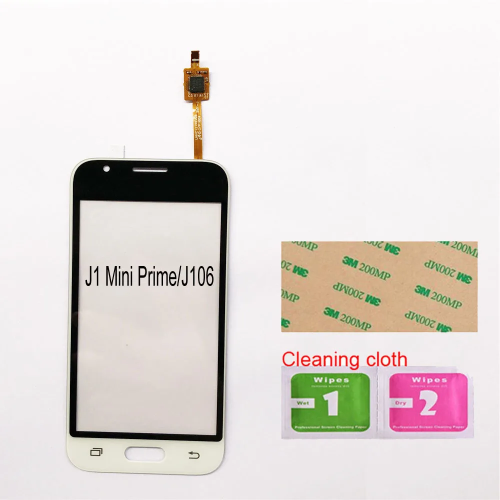 White No Tools 4,0 ''J106 для samsung Galaxy Grand J1 Mini Prime J106 сенсорный экран дигитайзер сенсорная стеклянная панель объектива - Цвет: White No Tools