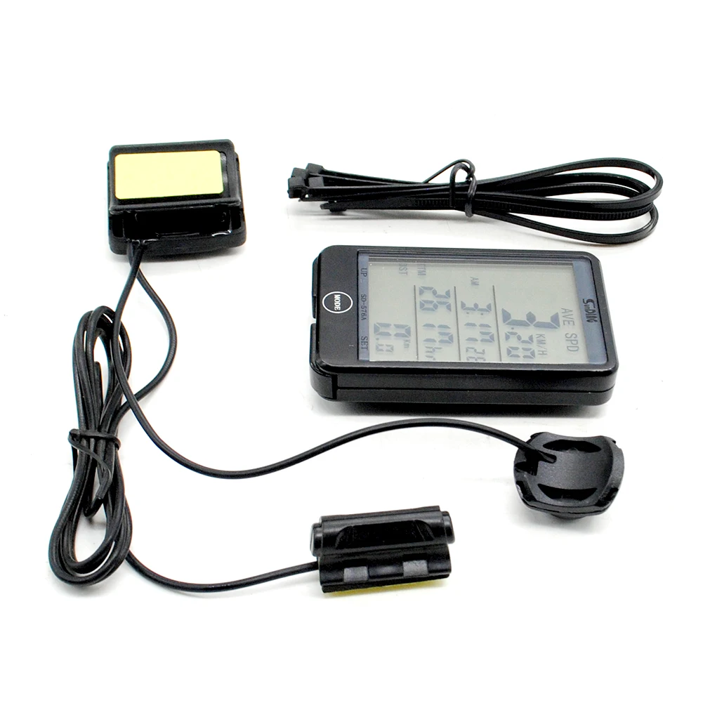 Hot -screen Bicycle Multi-Functional Stopwatch Odometer Computer Large Backlight LCD Display | Спорт и развлечения