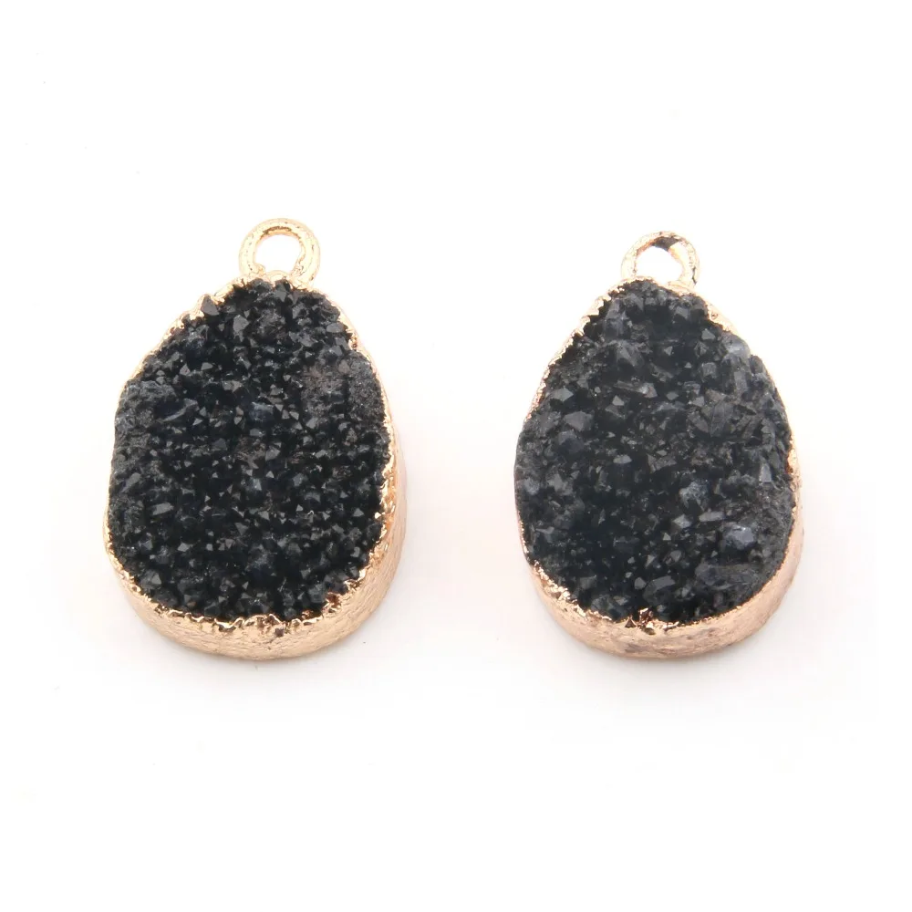 Wholesale 8 Color Water Drop Shape Crystal Natural Stone Pendant DIY for Necklace or Jewelry Making | Украшения и аксессуары