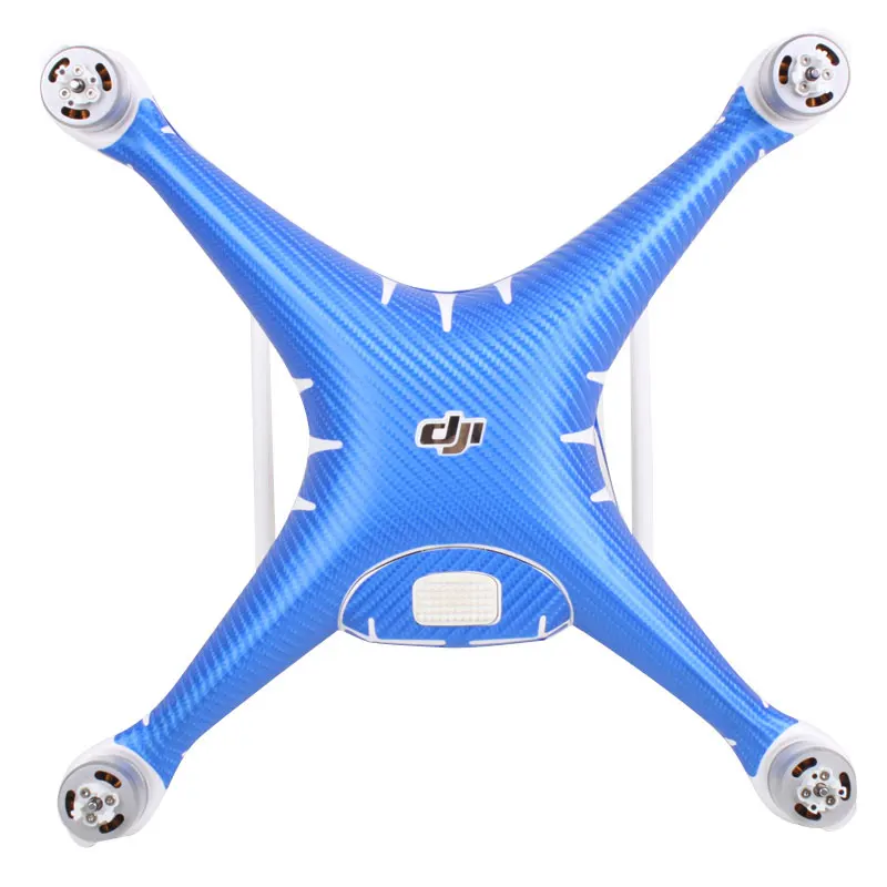Наклейки из углеродного волокна для DJI Phantom 4 PRO и + Корпус дрона фотоаппарата с