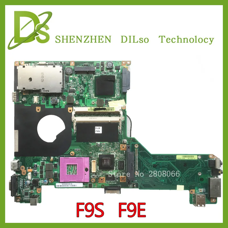 

KEFU F9S для ASUS F9S F9E материнская плата для ноутбука с графической картой f9s rev2.1 оригинальная новая материнская плата Тест