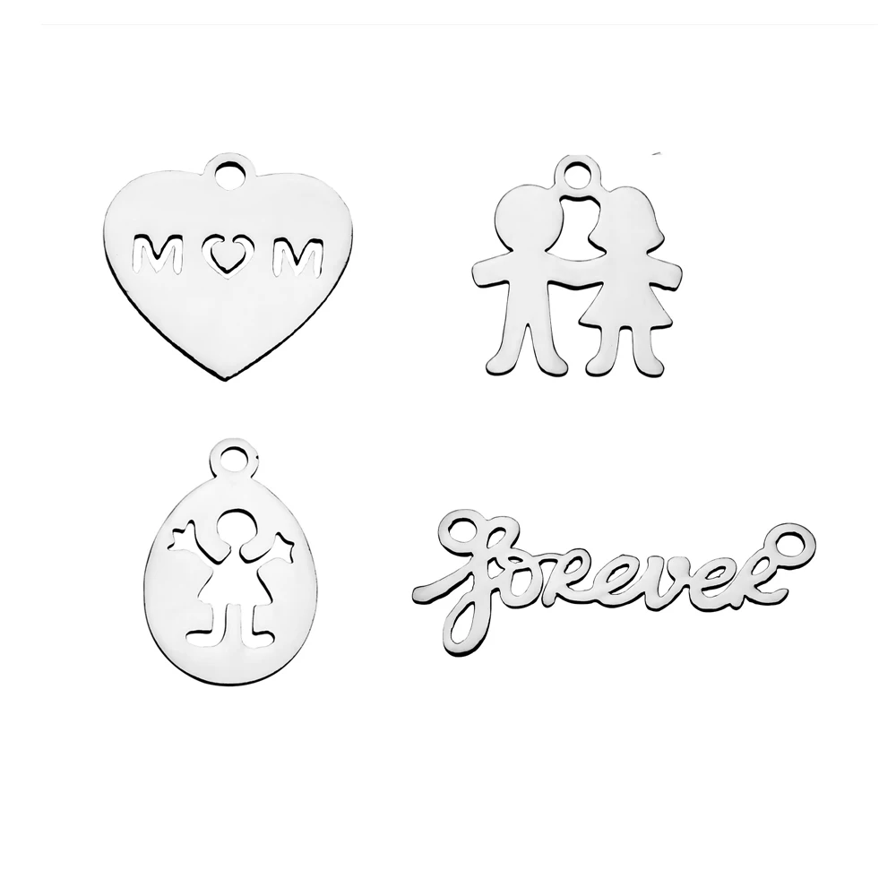 Новое поступление подвески из нержавеющей стали для браслета ожерелья сделай