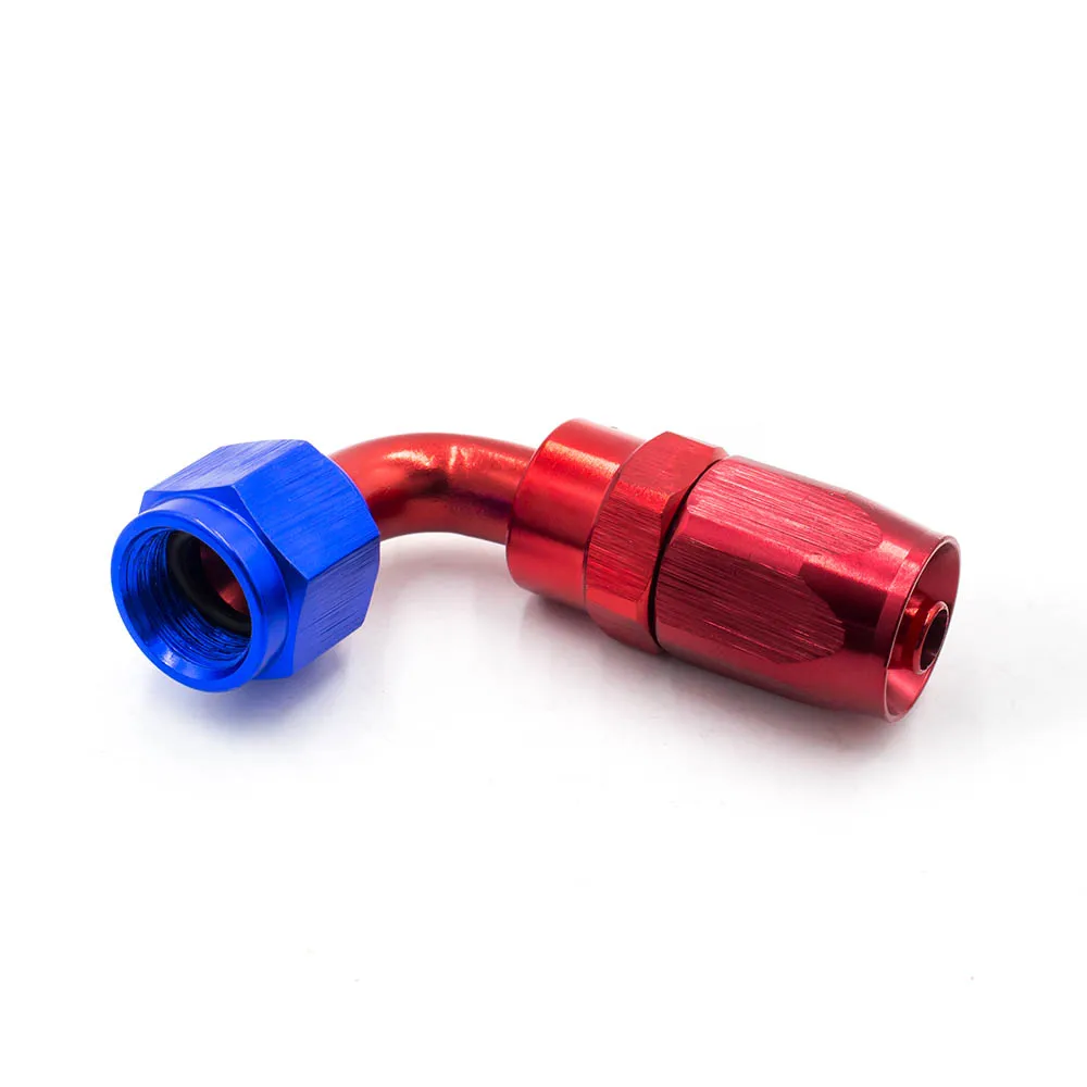 CNSPEED AN6 фитинги AN06 алюминиевые 90 градусов масло/топливо/поворотный угловой фитинг