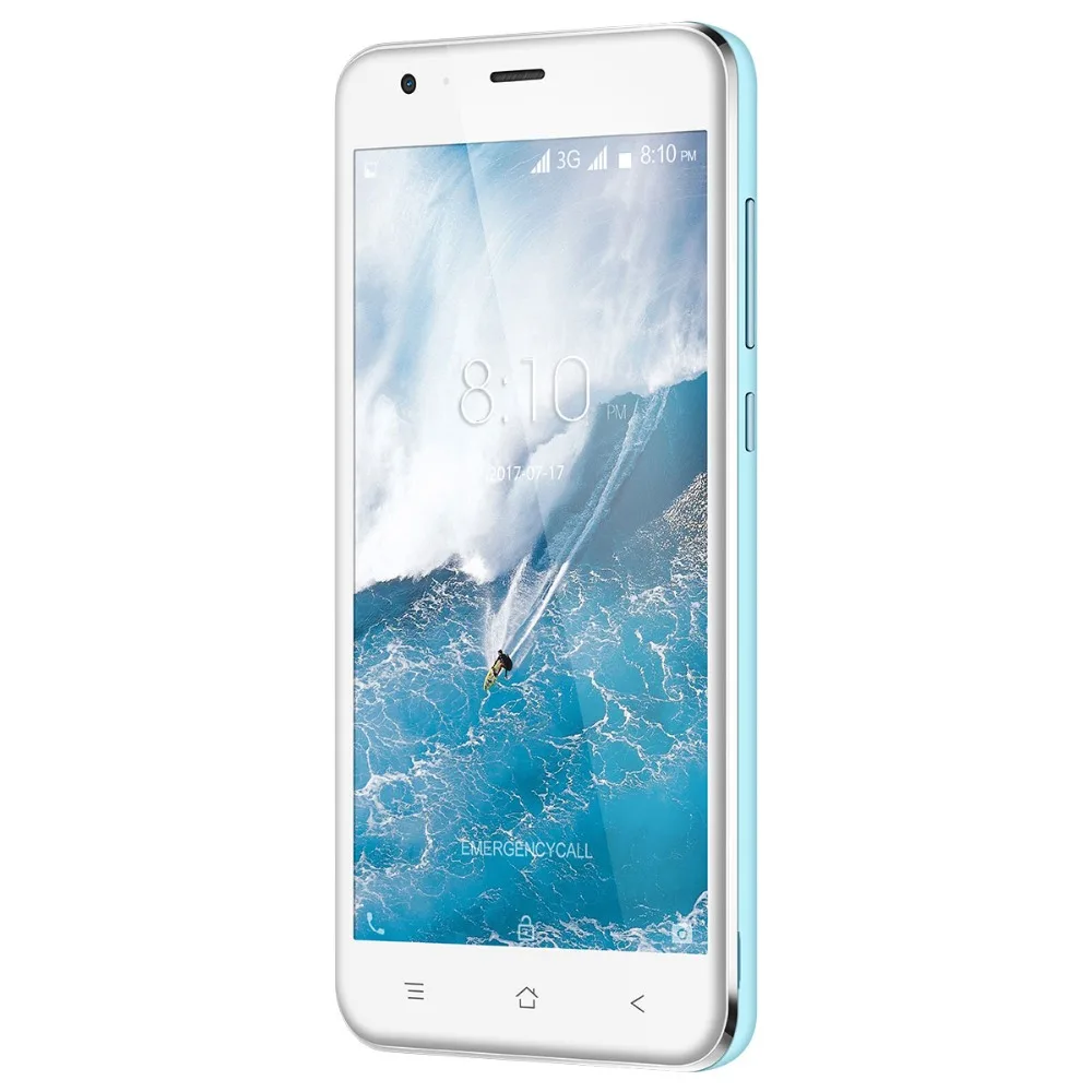 Оригинальный смартфон Blackview A7 Android 7 0 две камеры заднего вида MT6580A четыре ядра 5