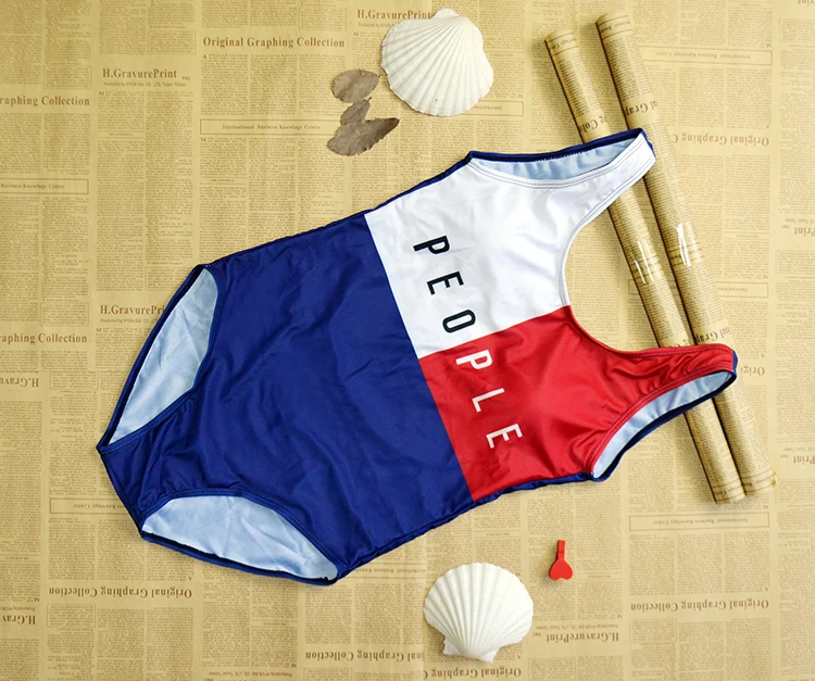 Новинка 2017 Цельный купальник сексуальный для женщин смешанный цвет боди с