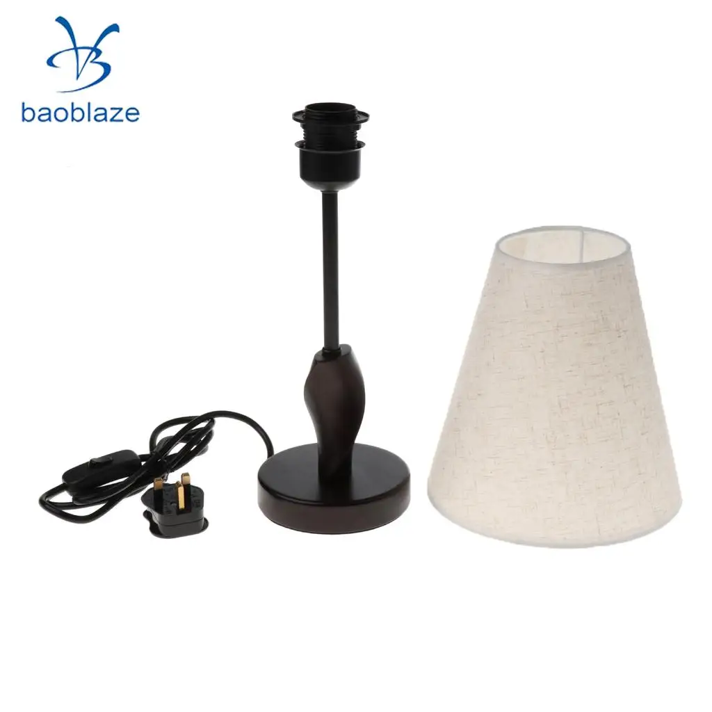 Baoblaze UK абажур для настольной лампы, покрытие торшера, абажур из ткани, светильник
