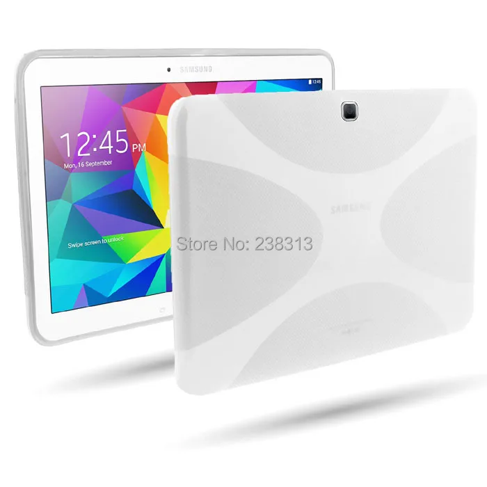 X Line Матовый ТПУ гелевый силиконовый защитный чехол, чехол для samsung Galaxy Tab 4 10,1 SM-T530 T531 T535