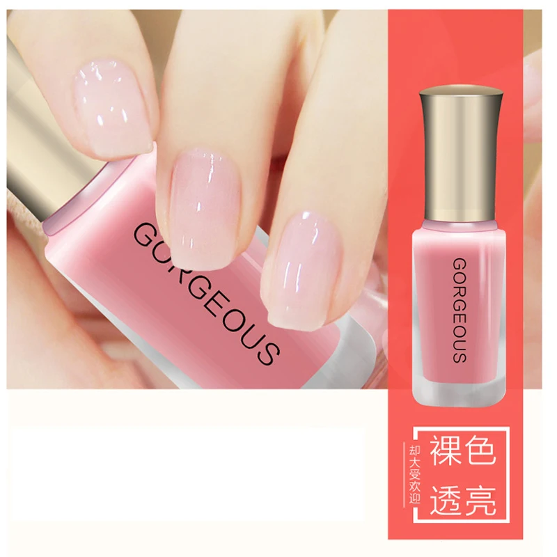 Мода ногтей BK 3D Nail Art Pen vernis а ongle длительный обнаженные Цвет блестящие полу