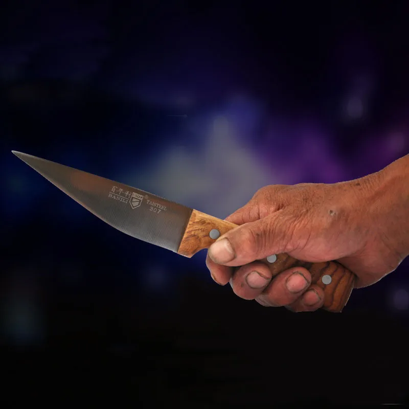 Профессиональный кованый кухонный нож для мясника убоя разделительный шеф