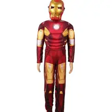 3 Infinite War Iron Man Childrens Cosplay Costume Stage Performance Birthday Banquet Dress Up Props Kids Gifts