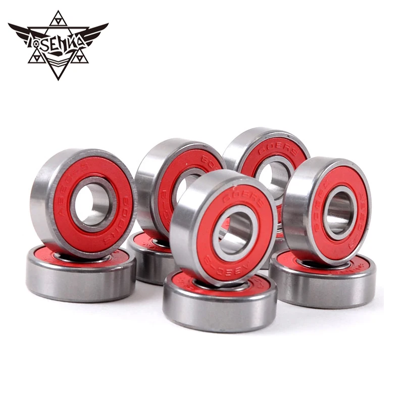 LOSENKA Chrom Steel Bearings For Skateboard Roller 608 ABEC-9 Wheels Durable | Спорт и развлечения