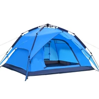3 4 person 180210130cm double ultralight camping tent waterproof automatic tents outdoor climbing fishing tents