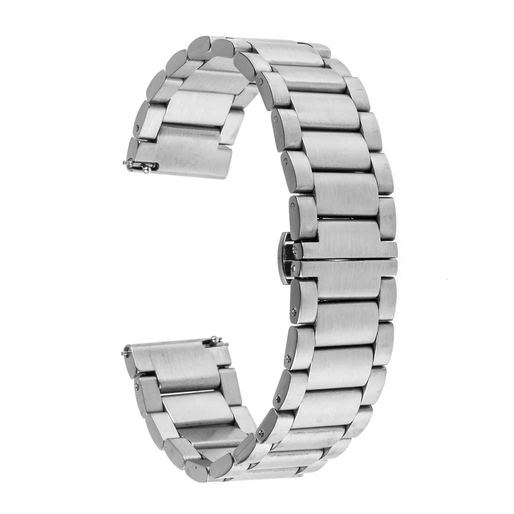 Quick Release Нержавеющая сталь ремешок для наручных часов 20 мм/22 мм для Certina Victorinox ремешок с застежкой-бабочкой кабели зарядных устройств с Цвета: черный, золотистый, серебристый