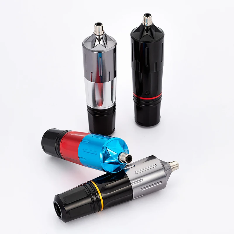 Мощная тату ручка ротационная машинка черная Точная с RCA мотором боди