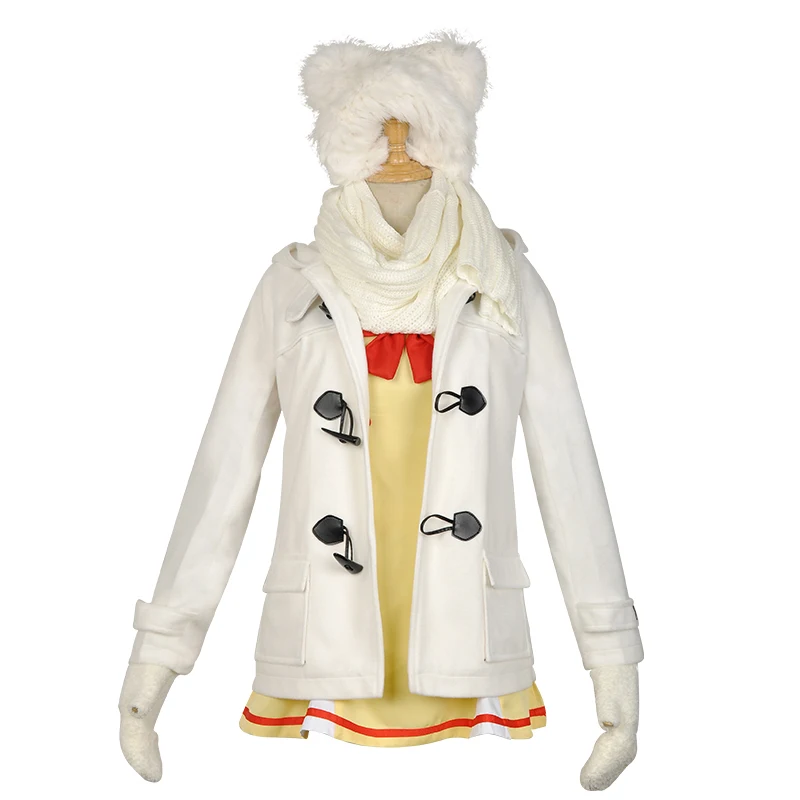 Re: Life in a different world from zero Lam Rem Emilia winter set coat dress shawl Earmuffs cosplay costume full | Тематическая