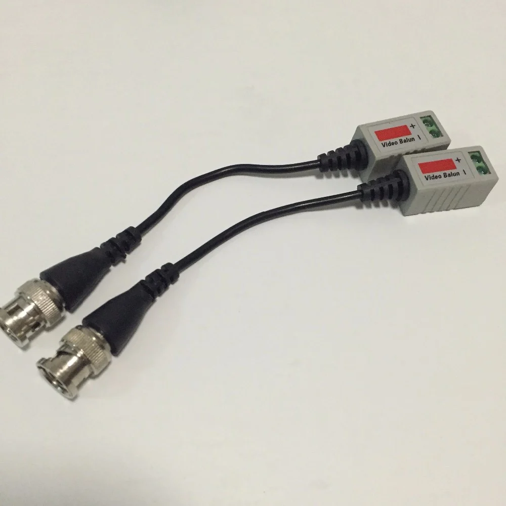 Новый Кабель адаптер для камеры пассивного Видео Balun BNC 10 шт. = 5 пар|adapter connector|adapter