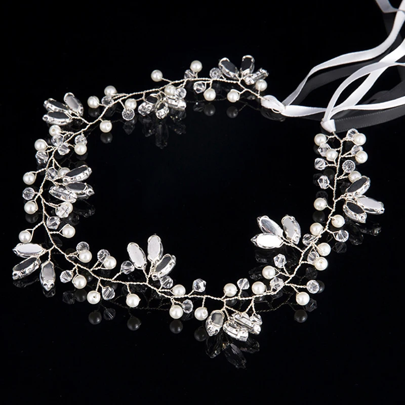 Великолепные женские ободки с кристаллами ручной работы украшения для волос на