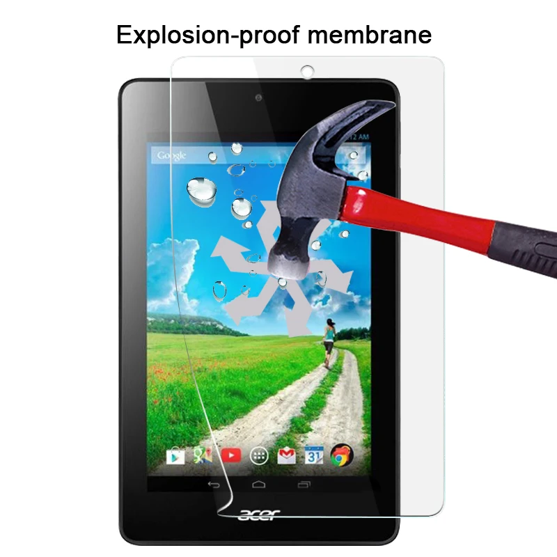 1 шт. Взрывозащищенная нано-мягкая пленка для Acer Iconia One 7 B1-760HD 0 &quotTAB пластиковая
