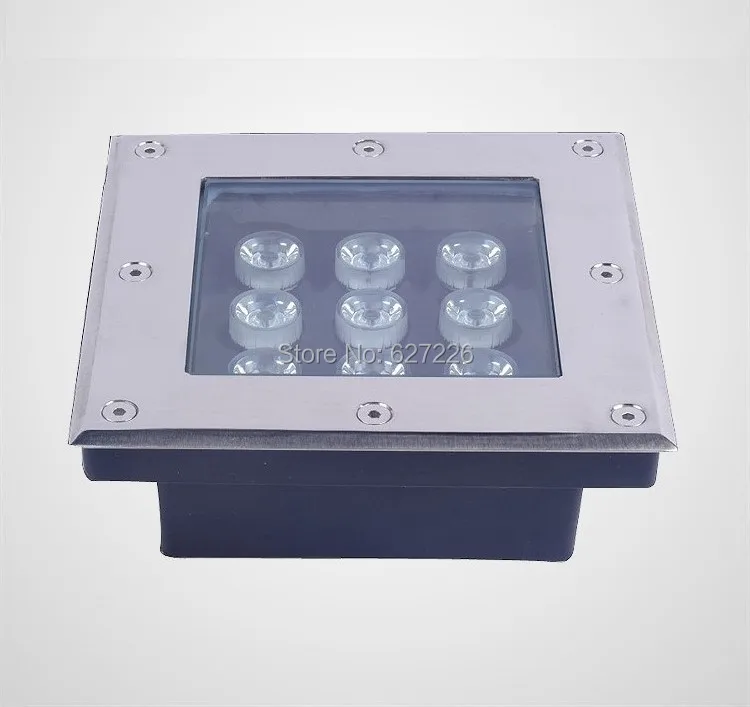 Прямая продажа с завода квадратные светодиодсветодиодный подземные лампы 85 265 В