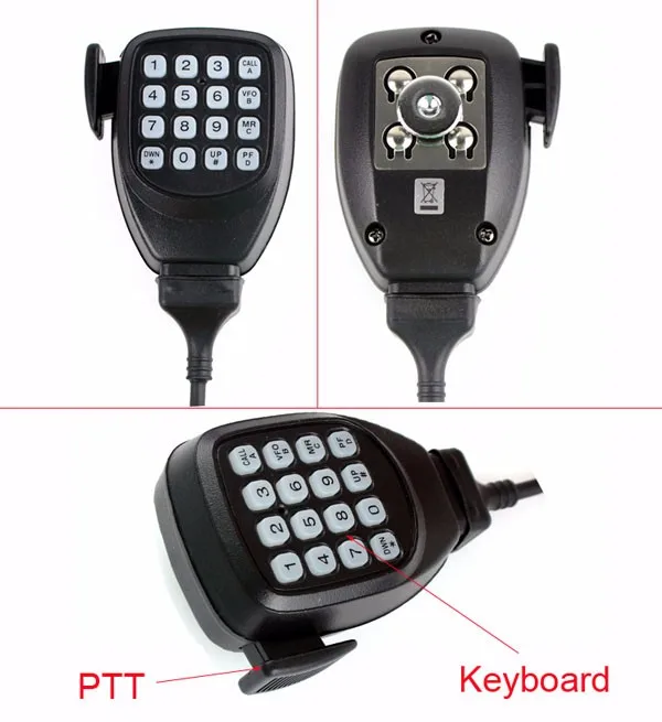 Мобильный автомобильный радиоприемник 8-контактный динамик микрофон для Kenwood